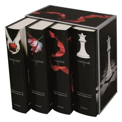 Stmívání BOX 1-4, 1. vydání - Stephenie Meyer