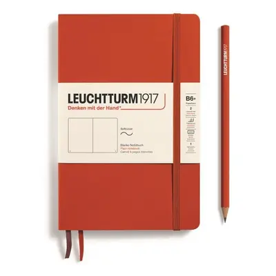 Leuchtturm1917 Zápisník Fox Red Softcover B6+ čistý