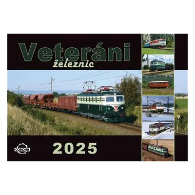 Kalendář 2025 Veteráni železnic - nástěnný