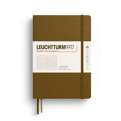 Leuchtturm1917 Zápisník Spice Brown Medium A5 linkovaný