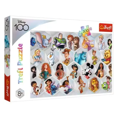 Trefl Puzzle Disney 100 let: Disneyho kouzlo 300 dílků