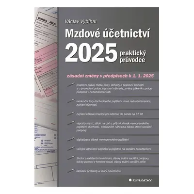 Mzdové účetnictví 2025 - praktický průvodce - Václav Vybíhal