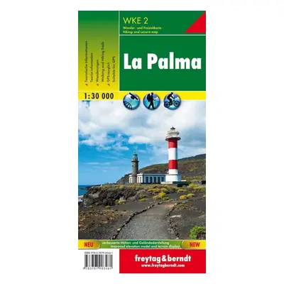 WKE 2 La Palma 1:30 000 / turistická mapa