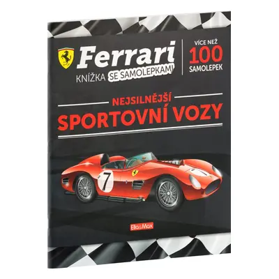 FERRARI, sportovní vozy - Kniha samolepek - kolektiv autorů