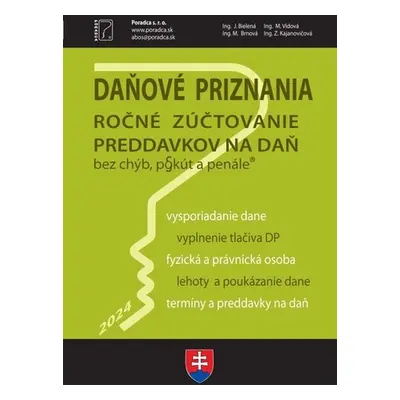 Daňové priznania FO a PO za rok 2024