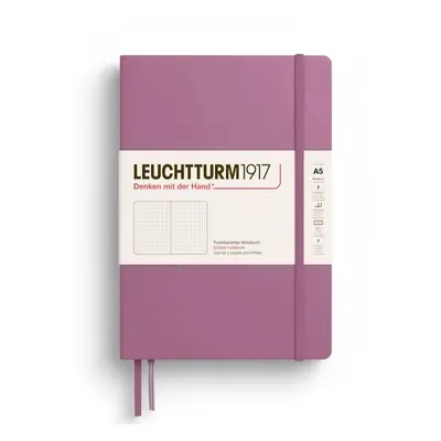 Leuchtturm1917 Zápisník Dusty Rose Medium A5 tečkovaný