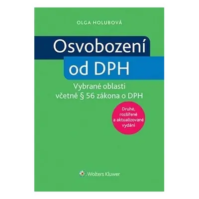 Osvobození od DPH - Olga Holubová