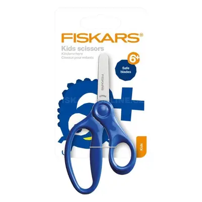 Fiskars Dětské nůžky se zaoblenou špičkou, modré 13 cm