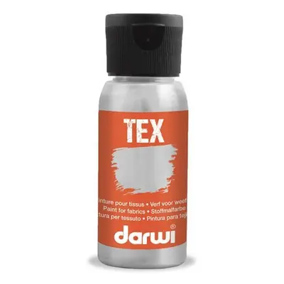 DARWI TEX barva na textil - Šedá 50 ml