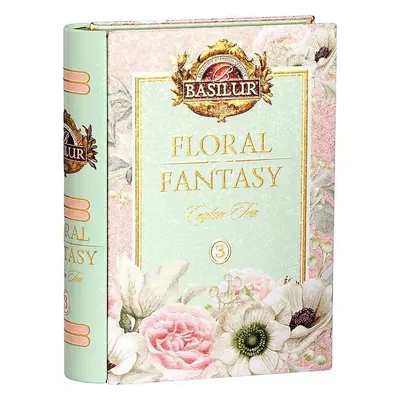 BASILUR Book Floral Fantasy Vol. III. Zelený čaj 100g