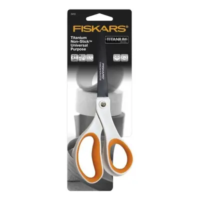 Fiskars Univerzální nůžky Titanium nepřilnavé 21 cm