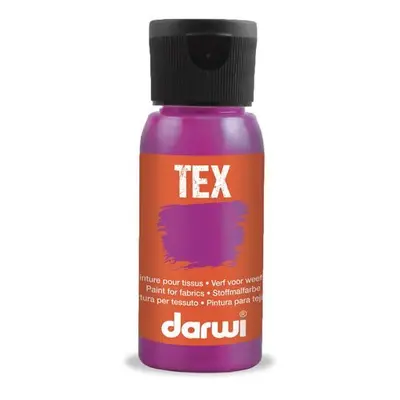 DARWI TEX barva na textil - Tmavě ružová 50 ml