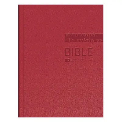 Bible - Český ekumenický překlad bez DT (červená)