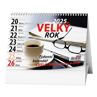 Velký rok 2025 - stolní kalendář