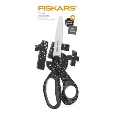 Fiskars Nůžky pro teenagery 20 cm, kropenatá černá