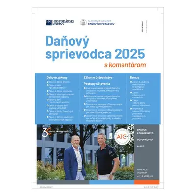 Daňový sprievodca 2025