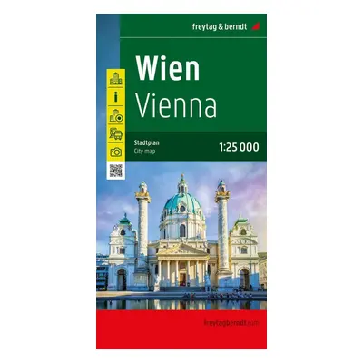 Vídeň 1:25 000 / mapa města
