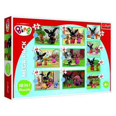 Puzzle Bing a přátelé MEGA PACK 10v1 - Trefl