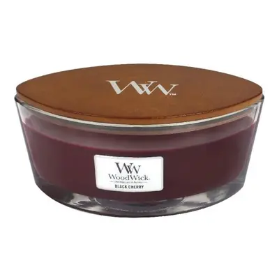 WoodWick Black Cherry svíčka loď 453,6g