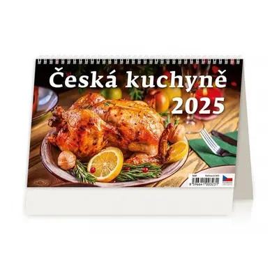 Kalendář stolní 2025 - Česká kuchyně