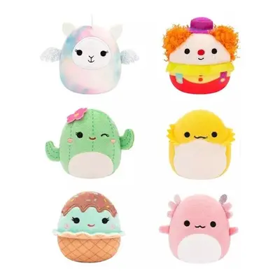 Squishmallows Micromallows 6-Pack Axolotl, Klaun, Lamo-pegakorn, Kaktus, Agama, Cupcake 6 cm