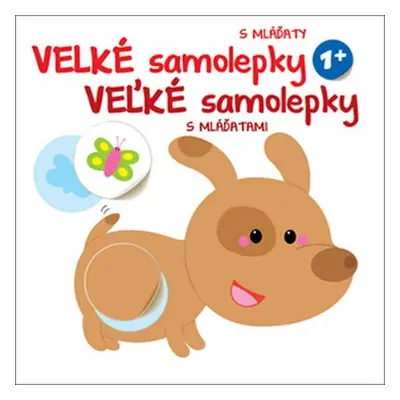 Velké samolepky s mláďaty Pejsek / Veľké samolepky s mláďatami Pejsek