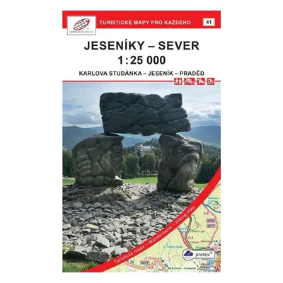 Jeseníky - sever 1:25 000 / 41 Turistické mapy pro každého