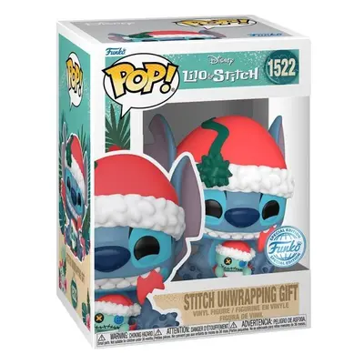 Funko POP Disney: Lilo & Stitch - Stitch Unwrapping Gift #1522