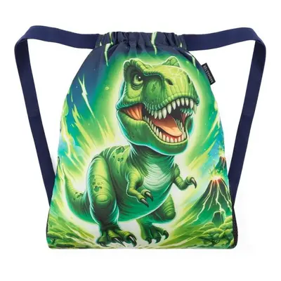 Bagmaster školní sáček na přezůvky/tělocvik LUMI 25 C – dinosaurus