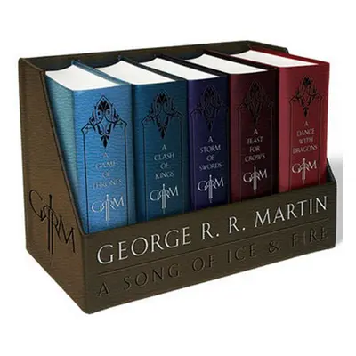 A Game of Thrones Leather - Cloth Boed Set - George Raymond Richard Martin