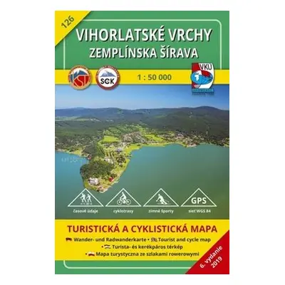 Vihorlatské vrchy - Zemplínska šírava 1:50 000