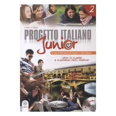 Progetto Italiano Junior 2 Libro di classe e Quaderno degli esercizi + CD Audio + DVD - Telis Ma