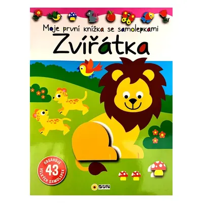 Zvířátka - Moje první knížka se samolepkami