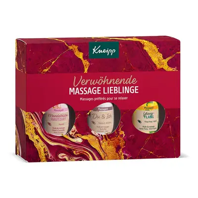 Kneipp dárková sada Masážní oleje (3x20ml)