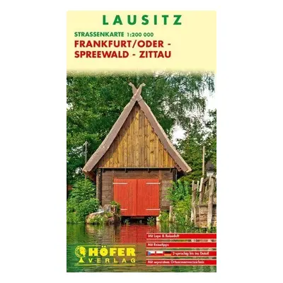 Lužice (Frankfurt/Oder - Spreewald - Zittau) 1:200 000 / automapa