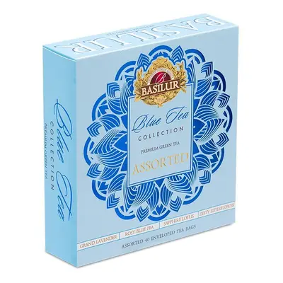 BASILUR Gift Blue Tea 40 gastro sáčků