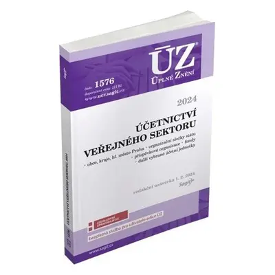 ÚZ 1576 Účetnictví veřejného sektoru (ÚSC, organizační složky státu, příspěvkové organizace, stá