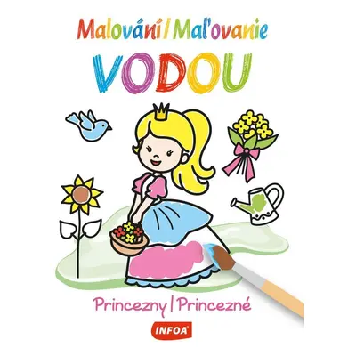 Malování vodou / Maľovanie vodou - Princezny / Princezné