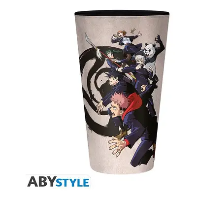 Jujutsu Kaisen Sklenice 400 ml - Tokyo vs Kyoto