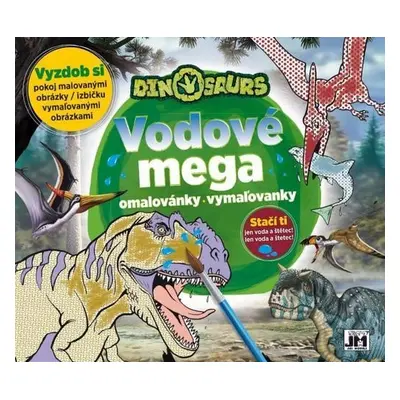 Dinosauři - Vodové mega omalovánky