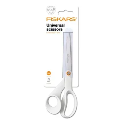 Fiskars Univerzální nůžky Functional Form, 21 cm, bílé