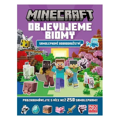 Minecraft - Objevujeme biomy - Samolepkové dobrodružství - kolektiv.