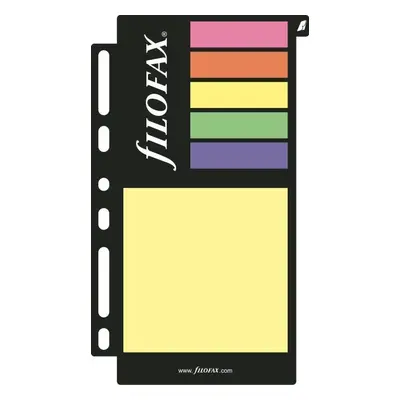 Filofax barevné lepící papírky (post-it)