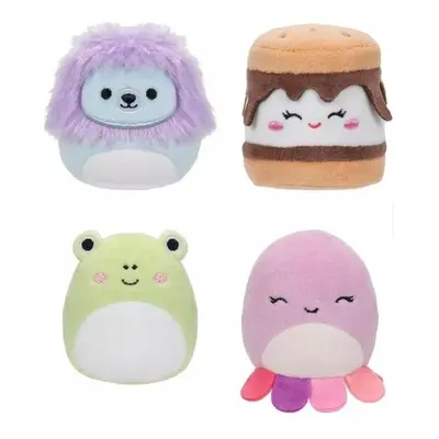 Squishmallows Micromallows 4-Pack Žába, Chobotnice, Lev, S´more 6 cm