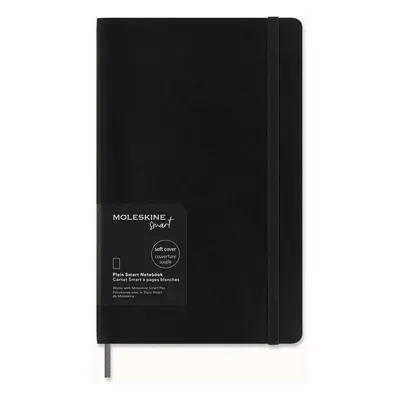 Moleskine Smart Zápisník černý L, měkký, čistý