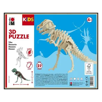 Marabu KiDS 3D Puzzle - T-Rex Dinosaur