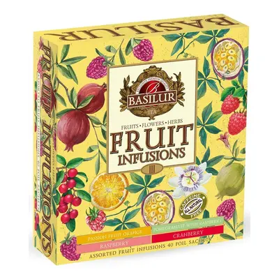 BASILUR Fruit Infusions Vol.III 40 gastro sáčků