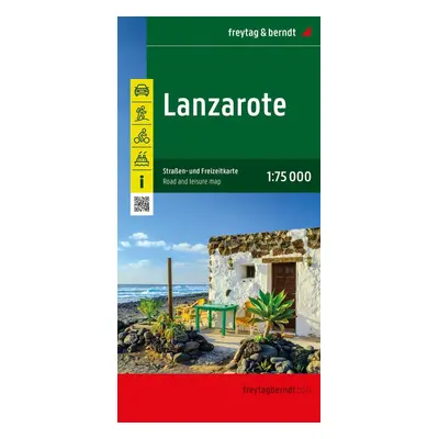 Lanzarote 1:75 000 / automapa + rekreační mapa