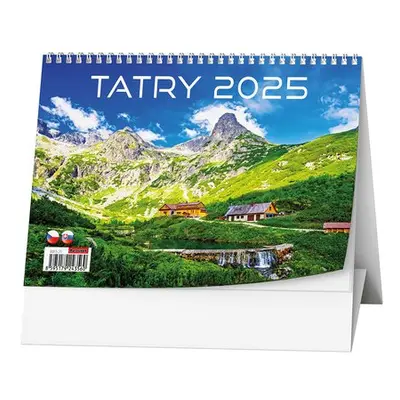 Tatry 2025 - stolní kalendář