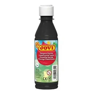 JOVI temperová barva 250ml v lahvi černá